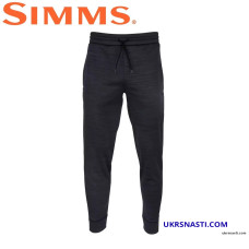 Штаны Simms Challenger Sweat Pants Black Heather размер 2XL